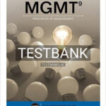 Test Bank for MGMT 9th Edition by Williams