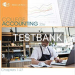 Test Bank for College Accounting Chapters 1 27 22nd Edition by Heintz
