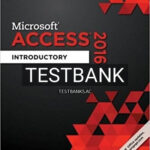 Test Bank for Shelly Cashman Series Microsoft Office 365 and Access 2016 Introductory 1st Edition by Pratt