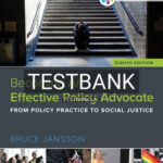 Test Bank for Empowerment Series Becoming An Effective Policy Advocate 8th Edition by Jansson
