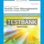 Test Bank for Shortell and Kaluzny's Healthcare Management Organization Design and Behavior 7th Edition by Burns