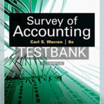 Test Bank for Survey of Accounting 8th Edition by Warren