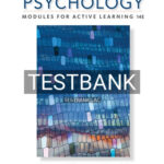 Test Bank for Psychology Modules for Active Learning 14th Edition by Coon