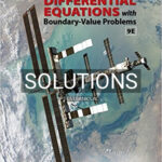 Solutions for Differential Equations with Boundary Value Problems 9th Edition by Zill
