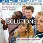Solutions for Step by Step to College and Career Success 7th Edition by Gardner