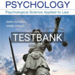 Test Bank for Forensic and Legal Psychology Psychological Science Applied to Law 3rd Edition by Costanzo