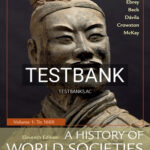Test Bank for History of World Societies Volume 1 11th Edition by Wiesner Hanks
