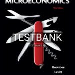 Test Bank for Microeconomics 3rd Edition by Goolsbee