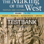 Test Bank for The Making of the West Volume 1 7th Edition by Hunt