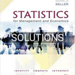 Solutions for Statistics for Management and Economics 11th Edition by Keller