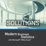Solutions for Modern Business Statistics with Microsoft Excel 6th Edition by Anderson