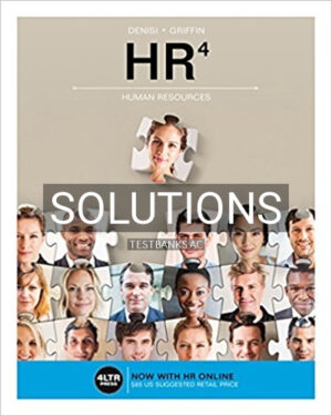 Solutions for HR 4th Edition by DeNisi