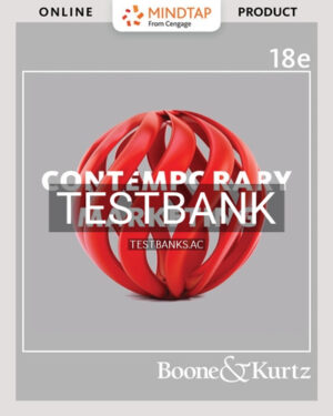 Test Bank for Contemporary Marketing 18th Edition by Boone