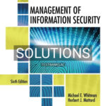 Solutions for Management of Information Security 6th Edition by Whitman