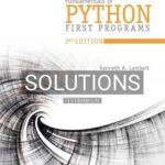 Solutions for Fundamentals of Python First Programs 2nd Edition by Lambert