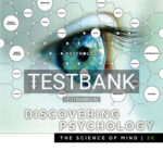 Test Bank for Discovering Psychology The Science of Mind 3rd Edition by Cacioppo