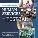 Test Bank for Introduction to Human Services 9th Edition by Woodside