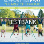 Test Bank for Supporting Play in Early Childhood Environment Curriculum Assessment 3rd Edition by Sluss