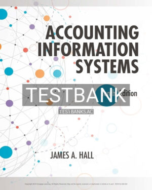 Test Bank for Accounting Information Systems 10th Edition by Hall