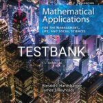 Test Bank for Mathematical Applications for the Management Life and Social Sciences 12th Edition by Harshbarger