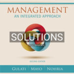 Solutions for Management An Integrated Approach 2nd Edition by Gulati
