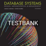 Test Bank for Database Systems Design Implementation & Management 13th Edition by Coronel