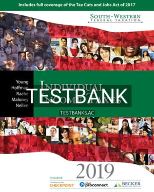 Test Bank for South Western Federal Taxation 2019 Individual Income Taxes 42nd Edition by Young