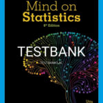 Test Bank for Mind on Statistics 6th Edition by Utts