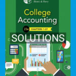 Solutions for College Accounting 23rd Edition by Heintz