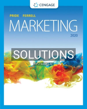 Solutions for Marketing 20th Edition by Pride