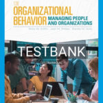 Test Bank for Organizational Behavior Managing People and Organizations 13th Edition by Griffin