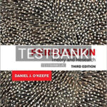 Test Bank for Persuasion Theory and Research 3rd Edition by OKeefe