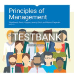 Test Bank for Principles of Management Version 3 0 3rd Edition by Bauer
