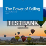 Test Bank for Power of Selling Version 1 1 1st Edition by Richmond