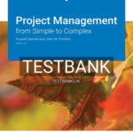 Test Bank for Project Management from Simple to Complex Version 2 0 2nd Edition by Darnall
