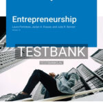 Test Bank for Entrepreneurship Version 1 1st Edition by Portolese