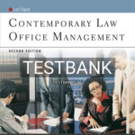 Test Bank for Contemporary Law Office Management 2nd Edition by Tripoli
