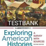 Test Bank for Exploring American Histories Volume 2 A Survey with Sources 2nd Edition by Hewitt