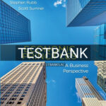 Test Bank for Economics Principles A Business Perspective 1st Edition by Rubb