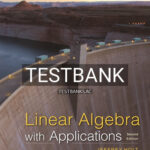 Test Bank for Linear Algebra with Applications 2nd Edition by Holt