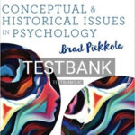 Test Bank for Conceptual and Historical Issues in Psychology 1st Edition by Piekkola
