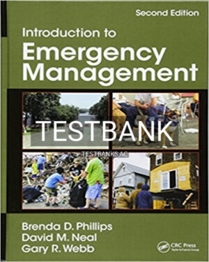 Test Bank for Introduction to Emergency Management 2nd Edition by Phillips