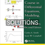 Solutions for First Course in Differential Equations Modeling and Simulation 2nd Edition by Smith