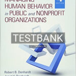 Test Bank for Managing Human Behavior in Public and Nonprofit Organizations 4th Edition by Denhardt