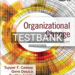 Test Bank for Organizational Change An Action Oriented Toolkit 3rd Edition by Cawsey
