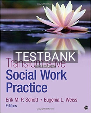 Test Bank for Transformative Social Work Practice 1st Edition by Schott