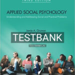Test Bank for Applied Social Psychology Understanding and Addressing Social and Practical Problems 3rd Edition by Gruman