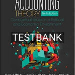 Test Bank for Accounting Theory Conceptual Issues in a Political and Economic Environment 9th Edition by Wolk