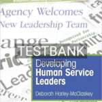 Test Bank for Developing Human Service Leaders 1st Edition by Harley McClaskey
