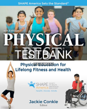 Test Bank for Physical Best 4th Edition by Conkle